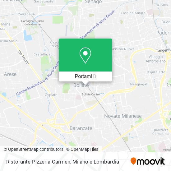 Mappa Ristorante-Pizzeria-Carmen