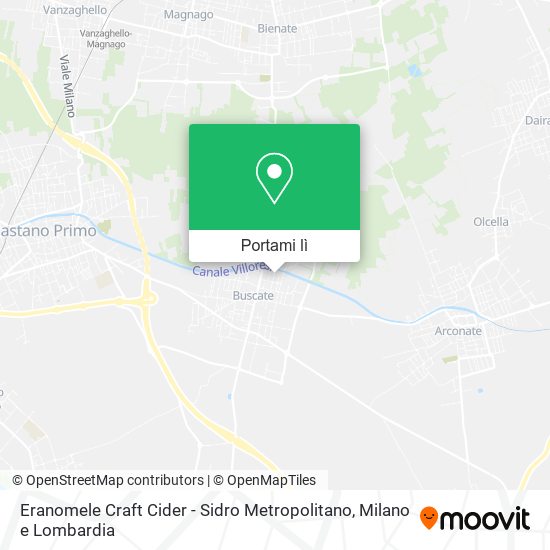 Mappa Eranomele Craft Cider - Sidro Metropolitano