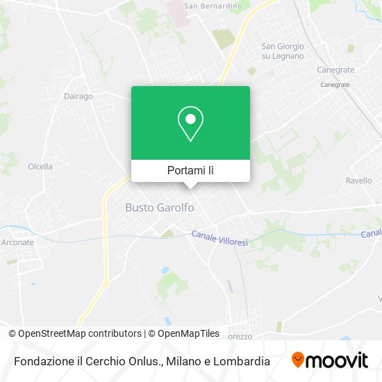 Mappa Fondazione il Cerchio Onlus.