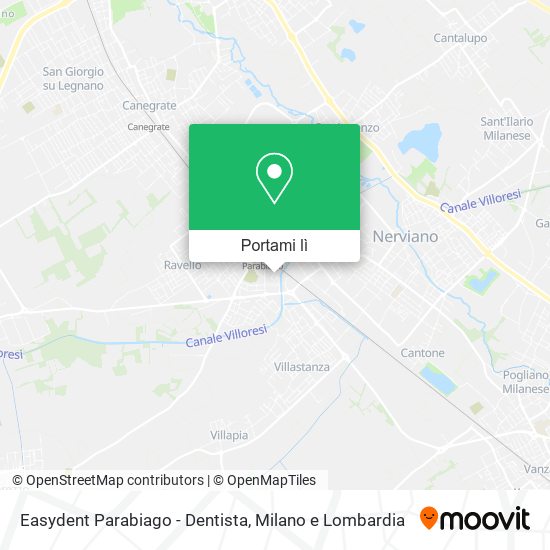 Mappa Easydent Parabiago - Dentista