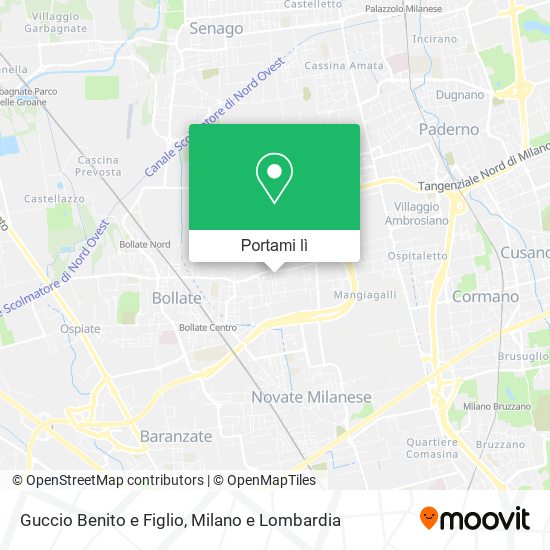 Mappa Guccio Benito e Figlio