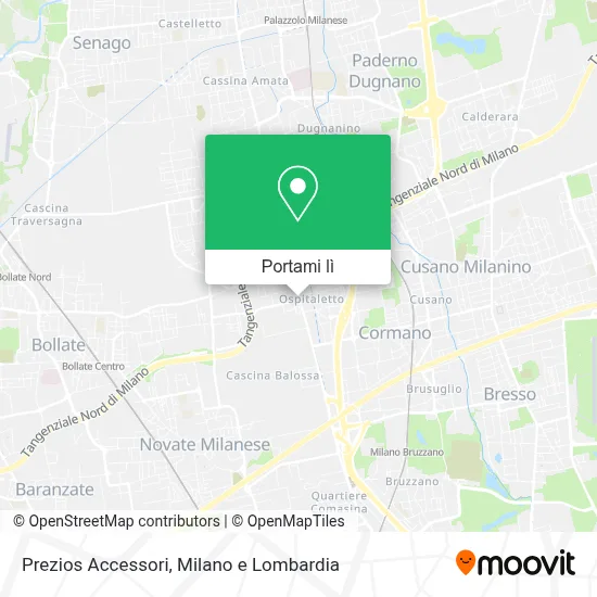 Mappa Prezios Accessori