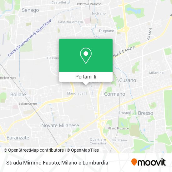 Mappa Strada Mimmo Fausto