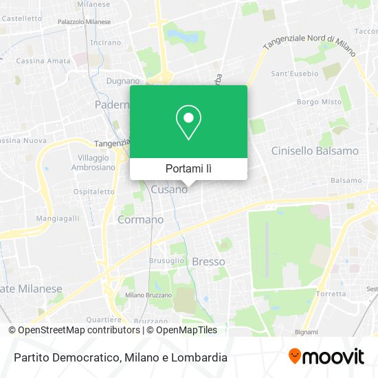 Mappa Partito Democratico