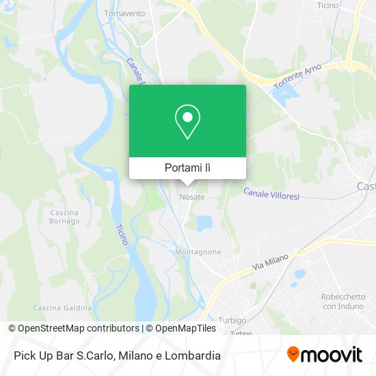 Mappa Pick Up Bar S.Carlo