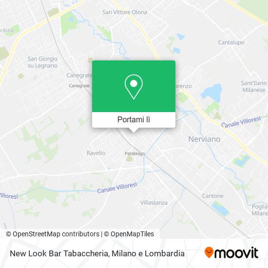 Mappa New Look Bar Tabaccheria