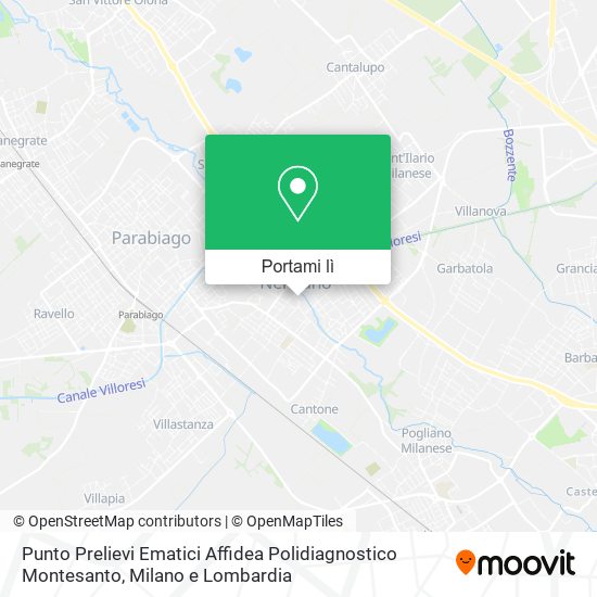 Mappa Punto Prelievi Ematici Affidea Polidiagnostico Montesanto