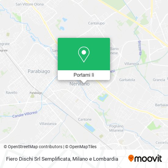 Mappa Fiero Dischi Srl Semplificata