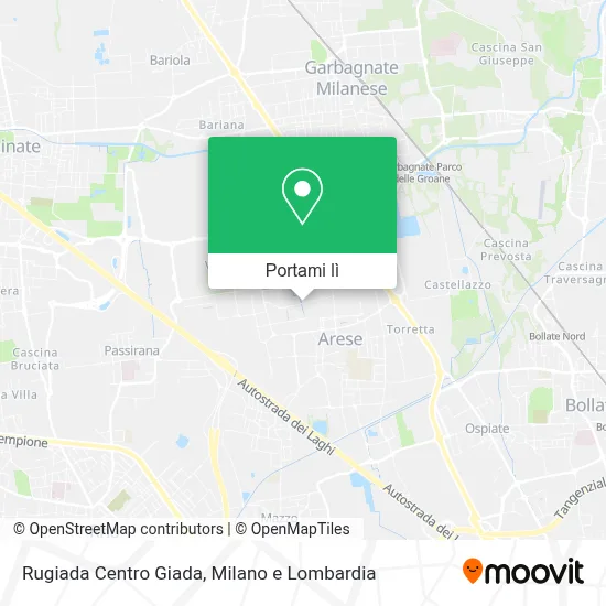 Mappa Rugiada Centro Giada