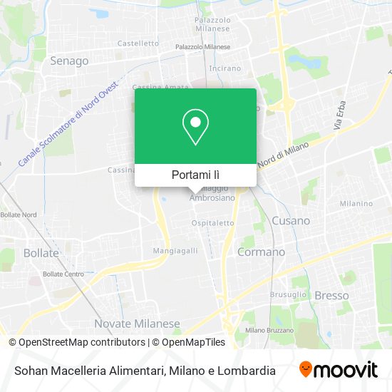 Mappa Sohan Macelleria Alimentari