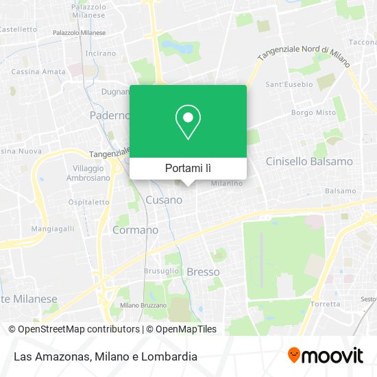 Mappa Las Amazonas