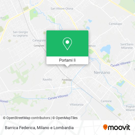 Mappa Barrica Federica
