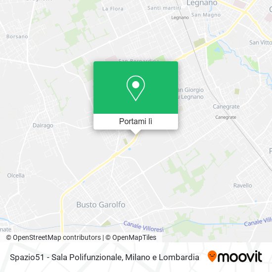 Mappa Spazio51 - Sala Polifunzionale