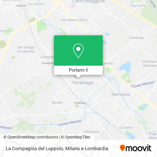 Mappa La Compagnia del Luppolo