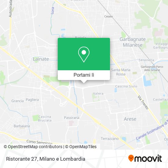 Mappa Ristorante 27