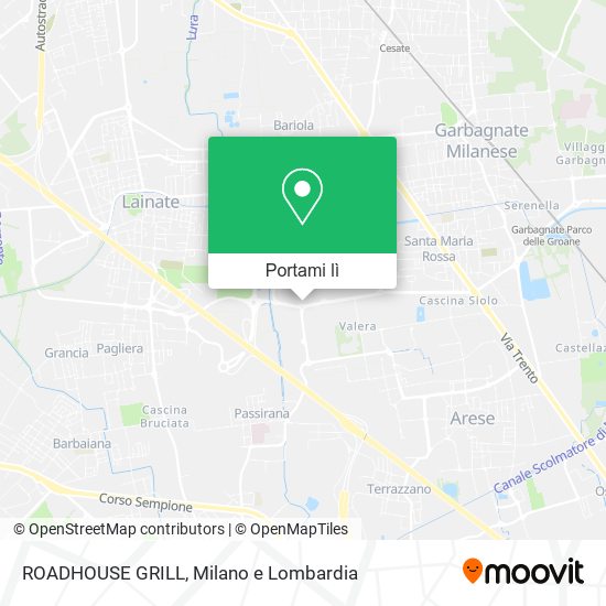 Mappa ROADHOUSE GRILL
