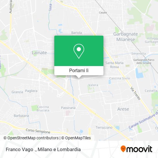 Mappa Franco Vago .