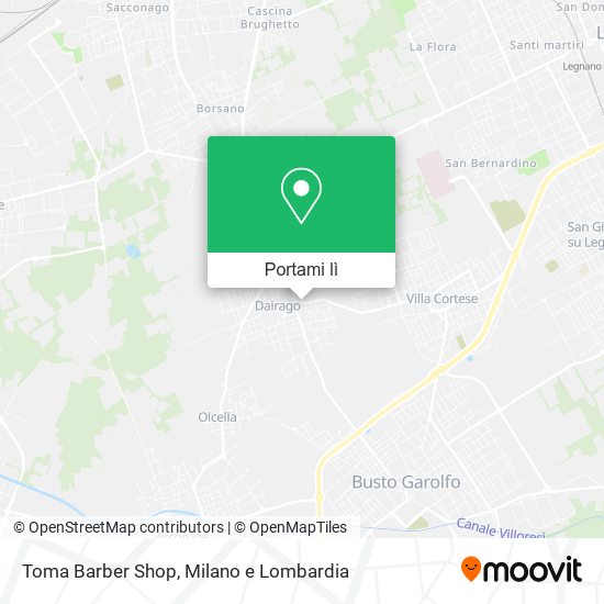 Mappa Toma Barber Shop