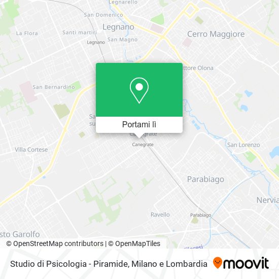 Mappa Studio di Psicologia - Piramide