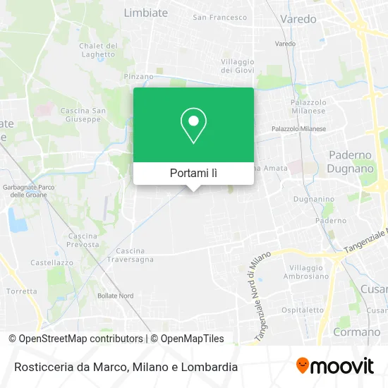 Mappa Rosticceria da Marco