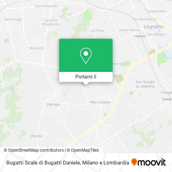 Mappa Bugatti Scale di Bugatti Daniele