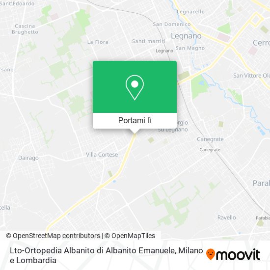 Mappa Lto-Ortopedia Albanito di Albanito Emanuele