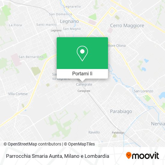 Mappa Parrocchia Smaria Aunta