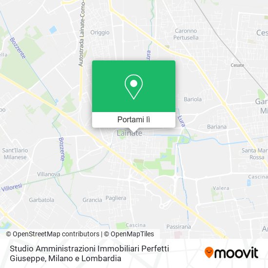 Mappa Studio Amministrazioni Immobiliari Perfetti Giuseppe