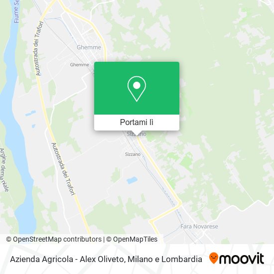 Mappa Azienda Agricola - Alex Oliveto