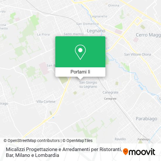 Mappa Micalizzi Progettazione e Arredamenti per Ristoranti, Bar