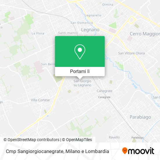 Mappa Cmp Sangiorgiocanegrate