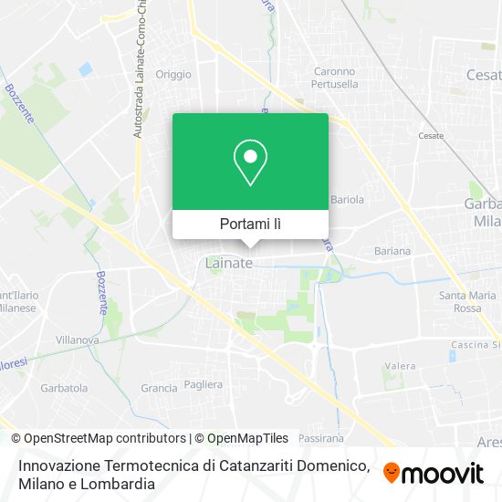 Mappa Innovazione Termotecnica di Catanzariti Domenico