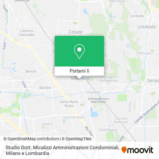 Mappa Studio Dott. Micalizzi Amministrazioni Condominiali