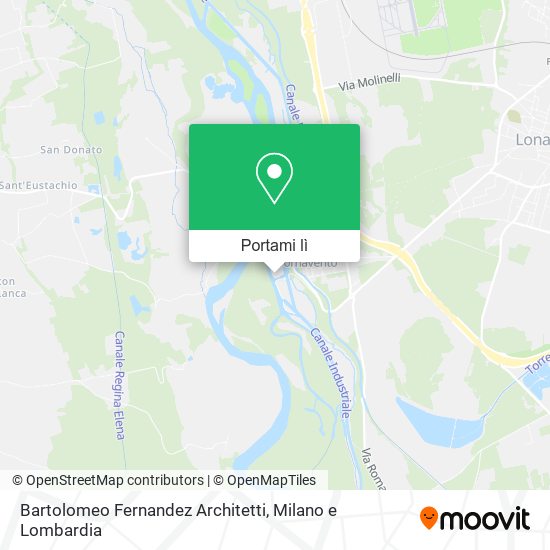 Mappa Bartolomeo Fernandez Architetti
