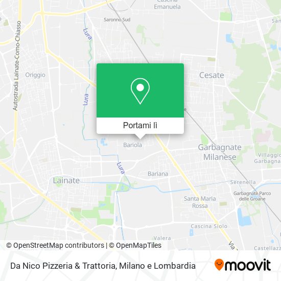 Mappa Da Nico Pizzeria & Trattoria