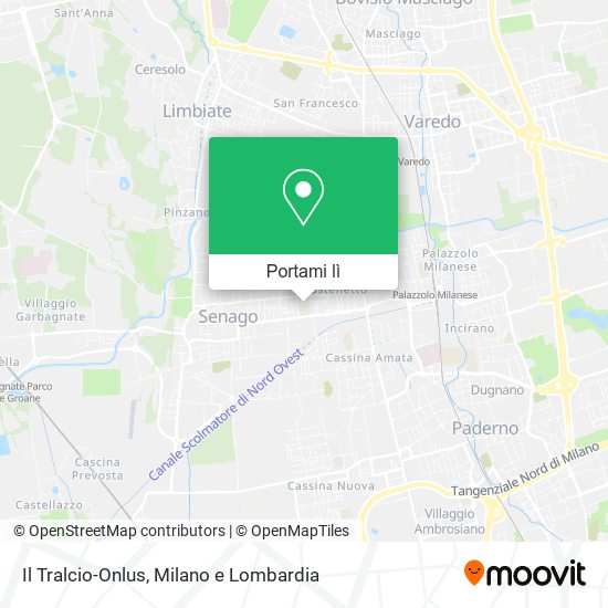 Mappa Il Tralcio-Onlus