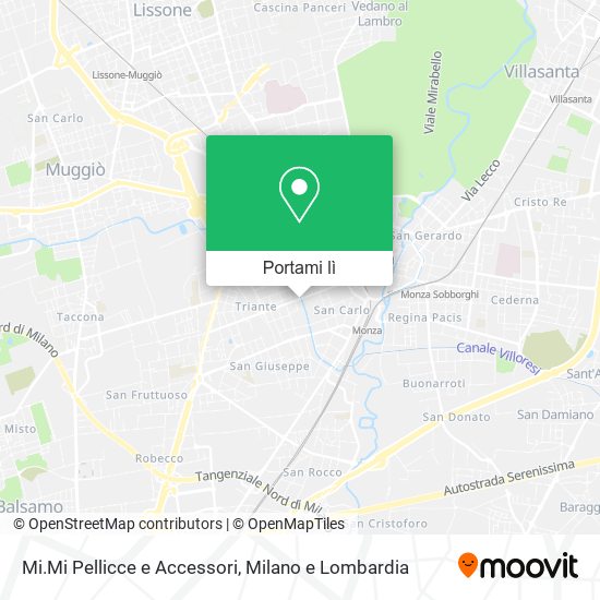 Mappa Mi.Mi Pellicce e Accessori