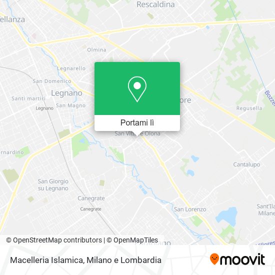 Mappa Macelleria Islamica