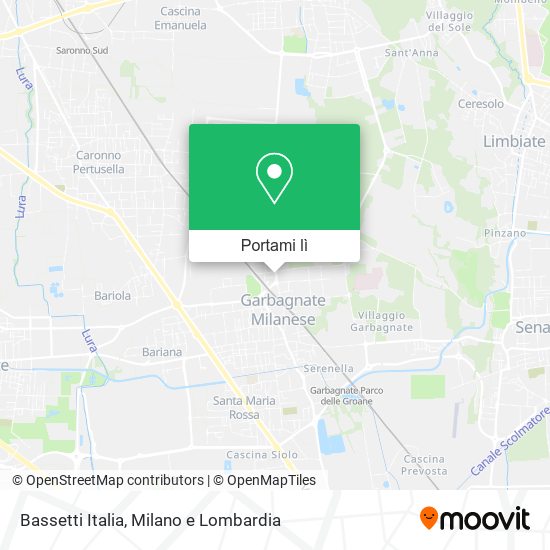 Mappa Bassetti Italia