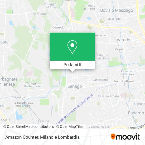 Mappa Amazon Counter