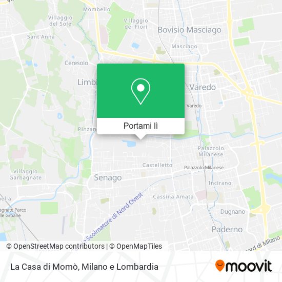 Mappa La Casa di Momò