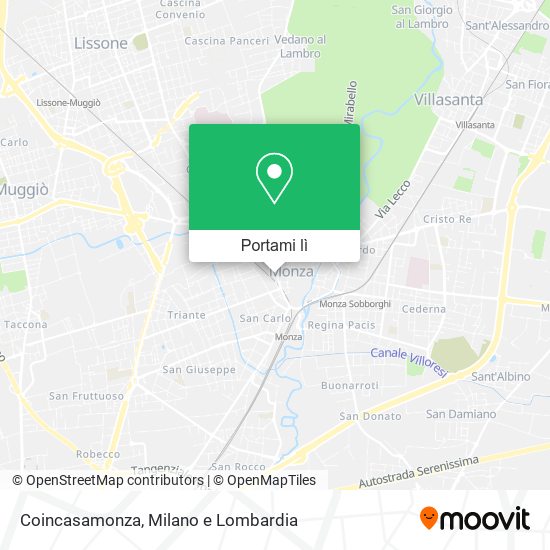 Mappa Coincasamonza