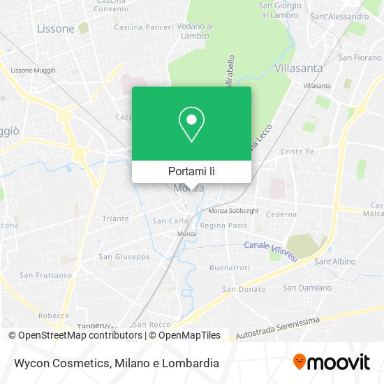 Mappa Wycon Cosmetics