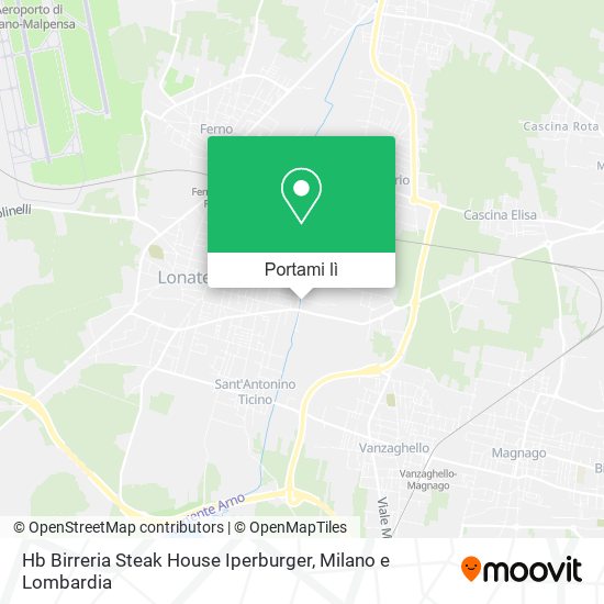Mappa Hb Birreria Steak House Iperburger