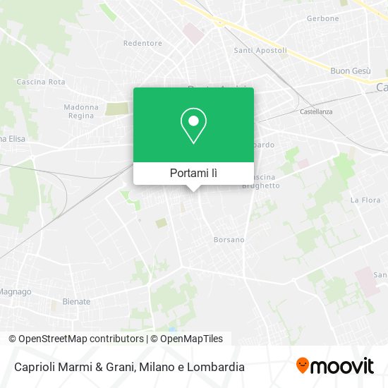 Mappa Caprioli Marmi & Grani