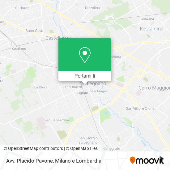 Mappa Avv. Placido Pavone