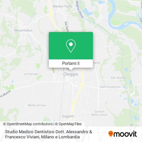 Mappa Studio Medico Dentistico Dott. Alessandro & Francesco Viviani
