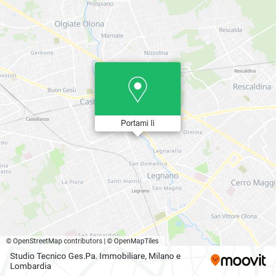 Mappa Studio Tecnico Ges.Pa. Immobiliare