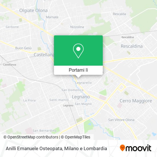 Mappa Anilli Emanuele Osteopata