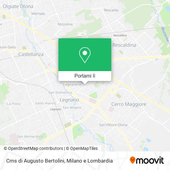 Mappa Cms di Augusto Bertolini